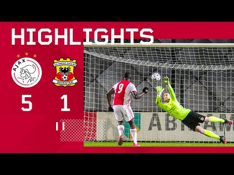 Highlights Ajax Reserves - Go Ahead Eagles