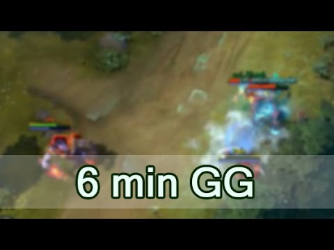 Shortest match on pro scene — 6 min GG