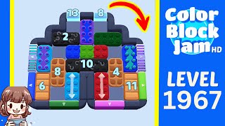Solution du Niveau 1967 de Color Block Jam
