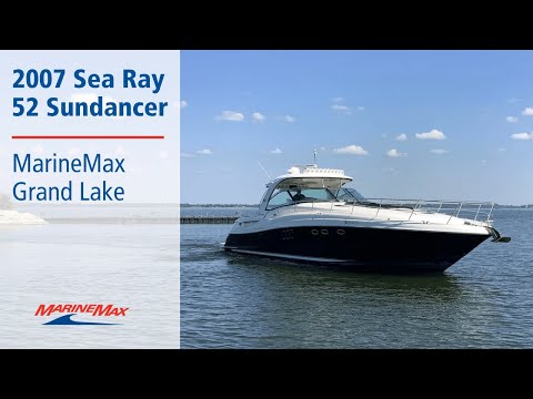 2007 Sea Ray 52 Sundancer Video