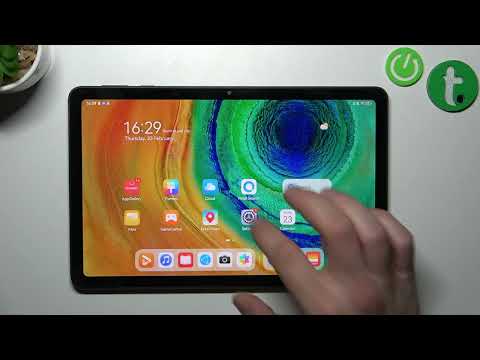 How to add internet speed indicator to status bar on Huawei MatePad SE