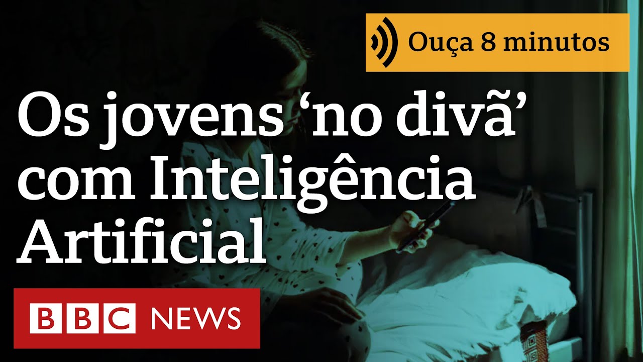 No divã com IA: os jovens que fazem terapia com bots de inteligência artificial