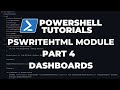 PowerShell Tutorials : PSWriteHTML - Part 4 - Create Dashboards