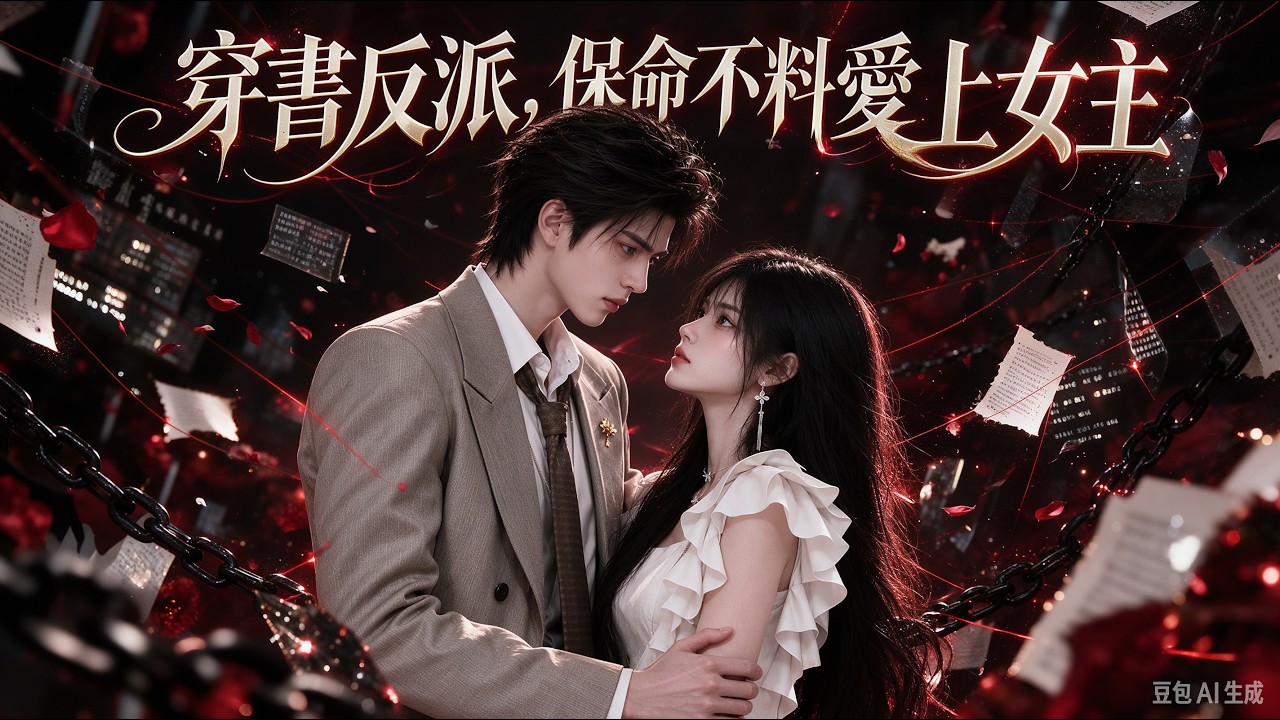 穿書反派，為保命狂刷女主好感，不料闖進女主心裡 #甜劇#穿書