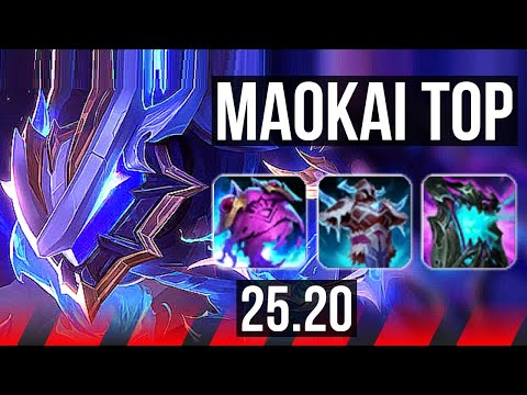 MAOKAI vs TEEMO (TOP) | KR Diamond | 25.20