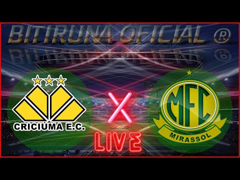 CRICIÚMA X MIRASSOL AO VIVO CAMPEONATO BRASILEIRO SÉRIE B 2023 | 28ª RODADA NARRAÇÃO