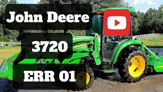 Error 1 (ERR 01) Code On Deere 3720 - eHydro Pedal Adjustment Needed - See Description