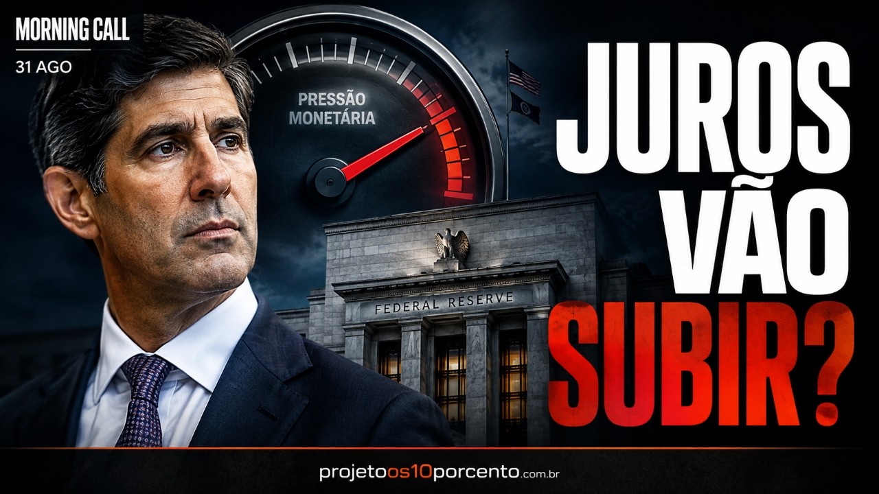 Morning Call | Warsh endurece o discurso e mercado aumenta aposta de alta do Fed em setembro