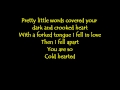 Zac Brown Band Cold Hearted lyrics