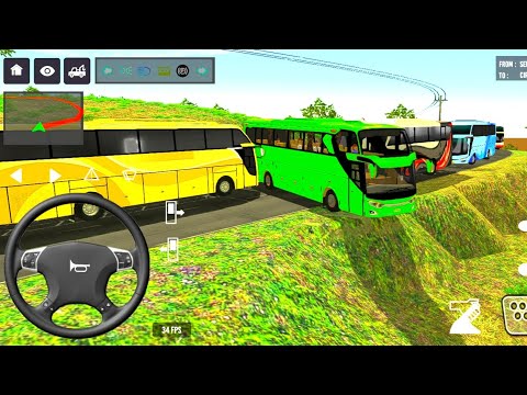 Coach Bus Simulator India Off Road Driving Bus Game Simulator 2025 Gameplay Video #bus #game #gaming