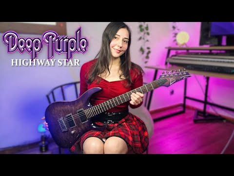 Deep Purple - Highway Star | Guitar Cover by Juliana Wilson
