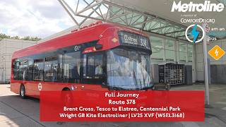 Full Journey | Route 324 to Elstree, Centennial Park | WSEL3168 (LV25 XVF)