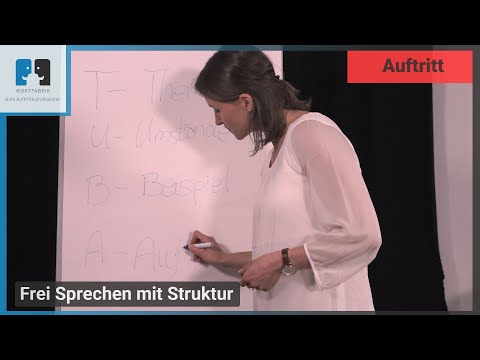 Frei Sprechen mit Struktur