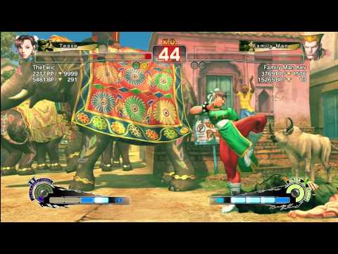 TheEwic (Chun Li) vs Family Man Kev (Guile)