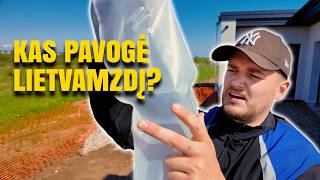 Kiek kainavo vaizdo kameros ir signalizacija? (3) MŪSŲ NAMAI #vlogas #deividasben