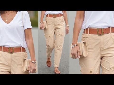 MODA 2022 / OUTFITS MODERNOS y ESTILOSOS de ENTRETIEMPO / LOOKS SENCILLOS  ELEGANTES Y FINOS