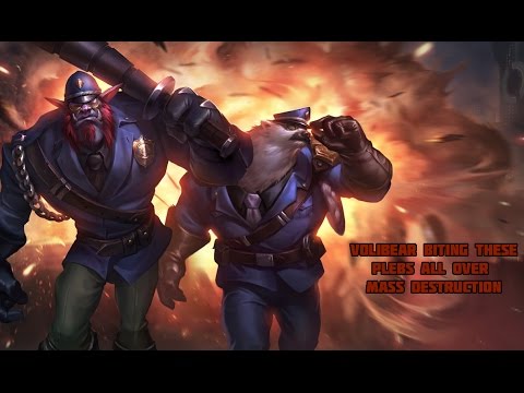 Volibear TOP Patch 7.4 is The Best Champion in Game Right Now!! PERFECT KDA!