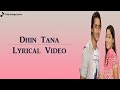 My Heart Goes All Dhin Tana Song Lyrical Video Supriya Joshi Navya