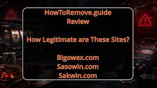 What's the Bigowex.com, Sasowin.com and Sakwin.com Scams All About? (Plus Avoida
