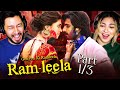 GOLIYON KI RASLEELA RAM-LEELA Movie Reaction Part 1/3 | Ranveer Singh | Deepika Padukone