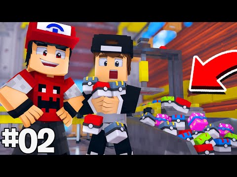 Minecraft: FABRICA DE POKEBOLAS! *muitas pokebolas* - PIXELMON MASTER Ep.02 ‹‹ P3DRU ››