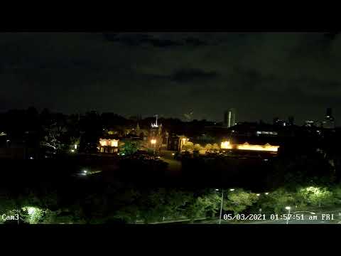 3.  St Kilda Rd looking eastwards over Melbourne Grammar