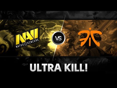 Team Wipe by Na'Vi vs Fnatic @ D2 Champions League S3