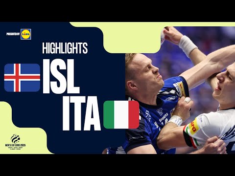 Iceland vs Italy | Highlights | Men's EHF EURO 2026