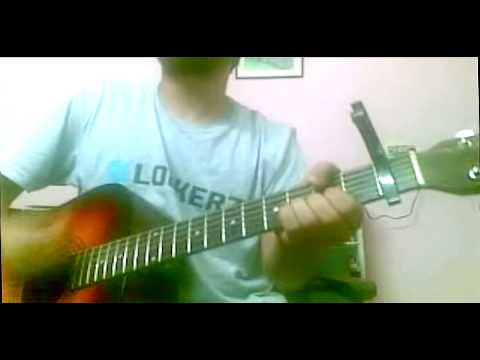 WOH LAMHE UNPLUGGED (DIFFERENT VERSION) WITH TAPPING on guitar