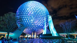 Spaceship Earth Lighting - Colors of the Wind