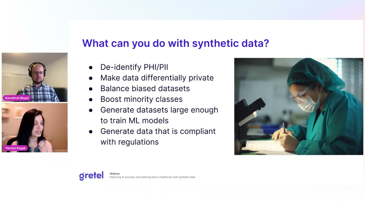 Improving AI Accuracy and Reducing Bias in Healthcare with Synthetic Data