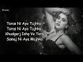 Taras Lyrics Jasmine Sandlas Munjya Sharvari Abhay Verma Sachin Jigar Amitabh B