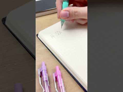 Vídeo do produto Lapiseira 0.5mm Glow - Sortido