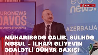 Müharibədə qalib, sülhdə məsul – İlham Əliyevin ədalətli dünya baxışı