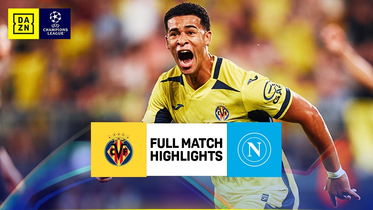 Villarreal vs Napoli | UEFA Champions League Highlights | Matchday 2 | 2026-2027