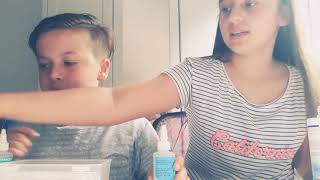 Slime mit mein bruder/slime diys