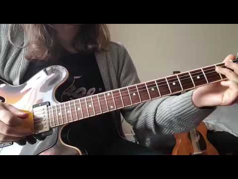 Working on some G altered scale ideas in C minor improv