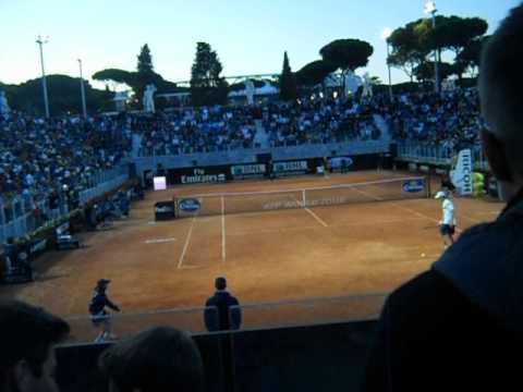 SEPPI-WAWRINKA final tiebreak LIVE from Stadio Pietrangeli 2012/5/17