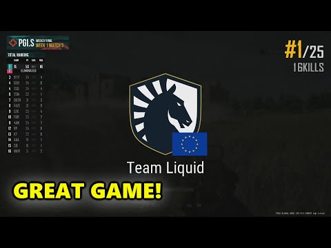 TEAM LIQUID ibiza, mxey, Jeemzz & Clib - WEEKLY FINALS! - PGI.S - MATCH 5 - PUBG