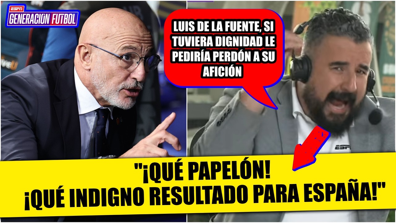 Dura crítica de ÁLVARO a ESPAÑA y LUIS DE LA FUENTE: Si tuviera dignidad, renunciaría | Generación F
