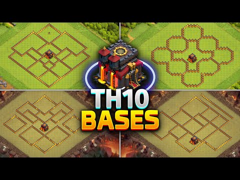 TOP 10! Town Hall 10 (TH10) Base Layout + Copy Link 2025 | Clash of Clans