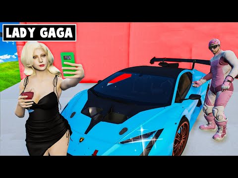 Stealing Cars from Lady Gaga in GTA 5