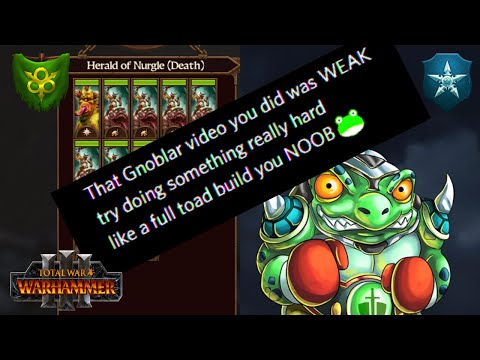 I Have Lost My Mind, FULL TOAD BUILD. Nurgle Vs Kislev. Total War Warhammer 3, Multiplayer LB