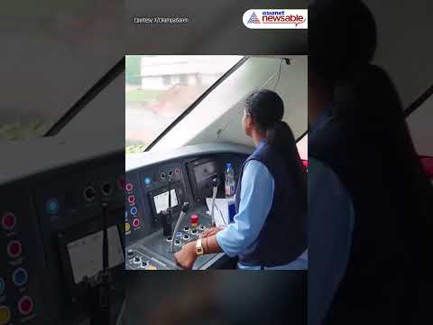 WATCH | Champai Soren Praises Ritika, First Woman Tribal Assistant Loco Pilot To Run Vande Bharat