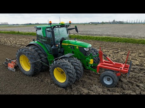 Frühjahrsarbeiten und Pflanzen 2023 | Gemüseanbau in Holland | John Deere & Fendt | Mit AgriBrink