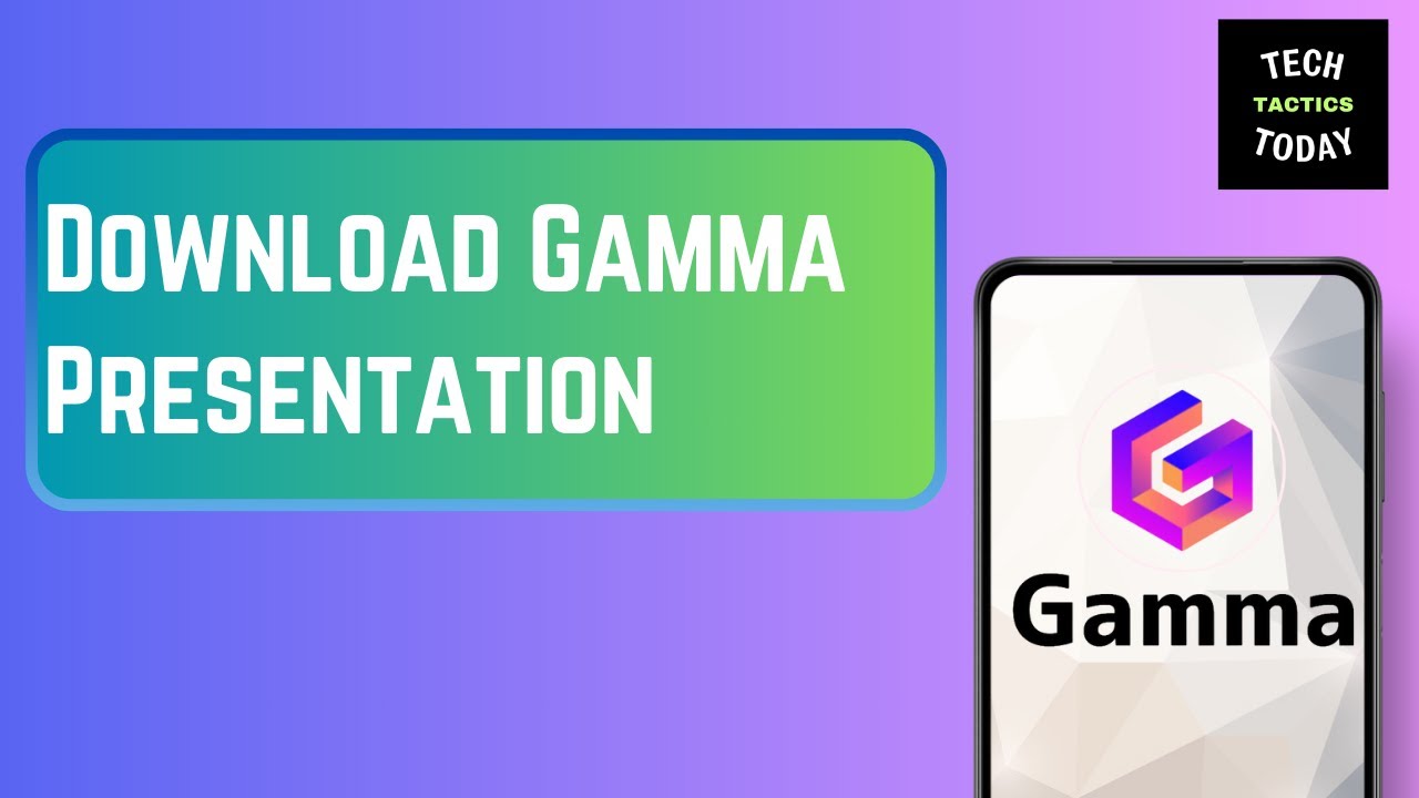 How to Download Gamma Presentation (2024)
