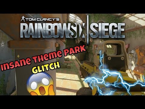 INSANE HIDING SPOT ON THEME PARK (Rainbow Six Siege)