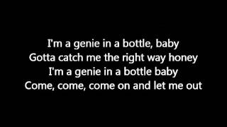 Genie in a bottle lyrics- Dove Cameron