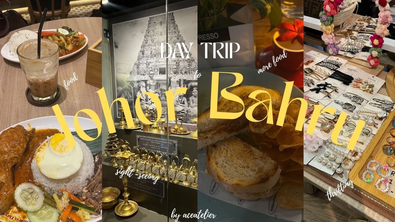 Is Johor Bahru Really That Boring? Let’s Find Out 🇲🇾 | Thrifting, hidden gems &more | aceatelier