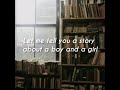 THE STORY (LYRICS) CONAN GRAY